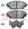 MAZDA BHY13328ZA Brake Pad Set, disc brake